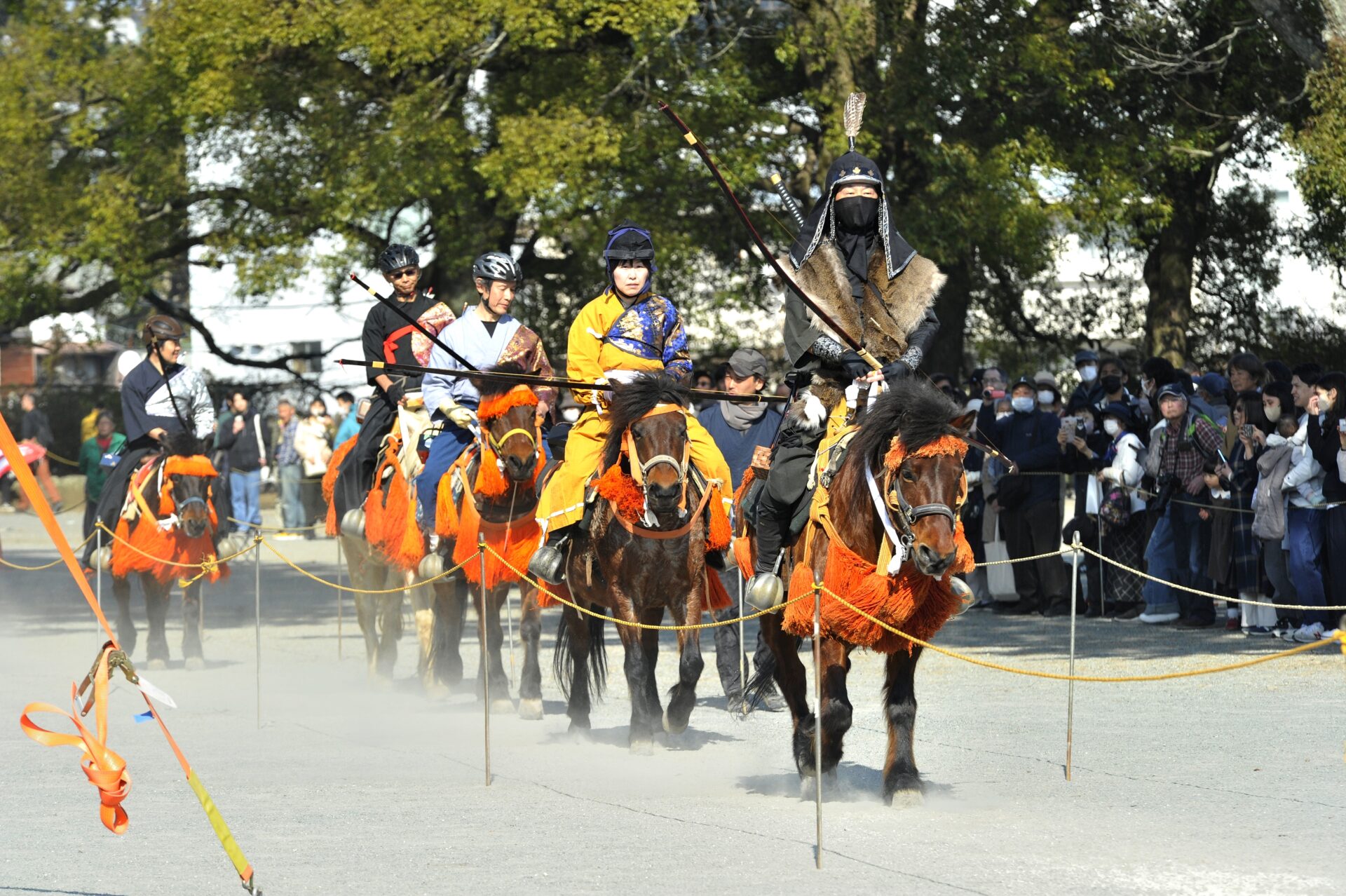 流鏑馬騎射競技デモンストレーション（令和7年12月） - NPO法人日本
